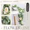 2PCS Artificial Eucalyptus Flower Garland – Champagne Rose Vine with Seeded Eucalyptus Leaves, Greenery Garland for Wedding Table, Backdrop, Party & Room Decor (Total 13FT)
